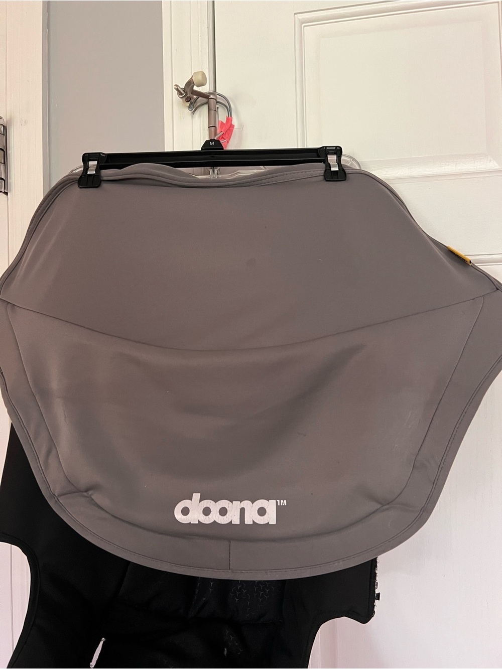 Doona Grey Infant Car Seat Canopy and Extra Seat Cover